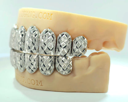 Diamond Cut & Diamond Dust Grillz