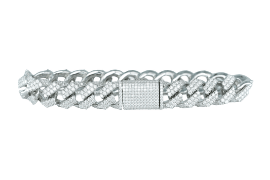 Round VVS Moissanite Diamond Bracelet